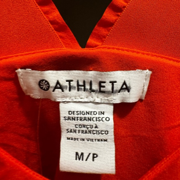 Athleta Orange Dress NWT - Picture 3 of 7